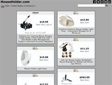 Tablet Screenshot of mouseholder.com